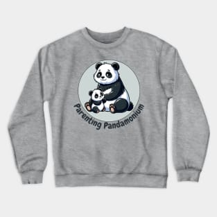 Parenting panda Crewneck Sweatshirt